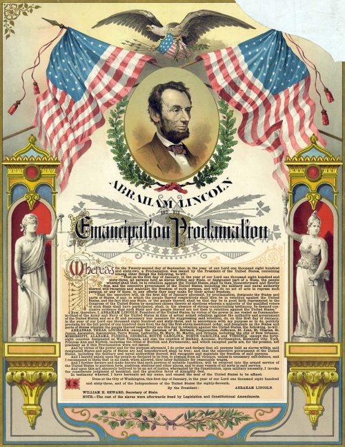Abraham_Lincoln_and_his_Emancipation_Proclamation_Strobridge_Lith_Co